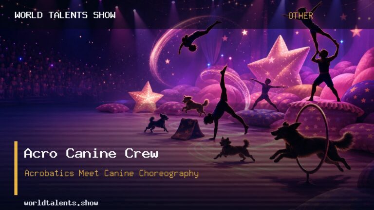 Acro Canine Crew’s AGT Semifinals Sleepover Brings Acrobatics and Dog Tricks Together – World Talents Show