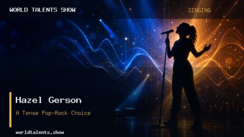 Hazel Gerson on The Voice: A Bold “Too Close” Blind Audition – World Talents Show