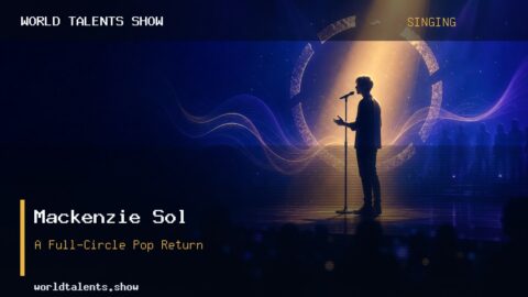 Mackenzie Sol Brings “back to friends” to the AGT Stage – World Talents Show