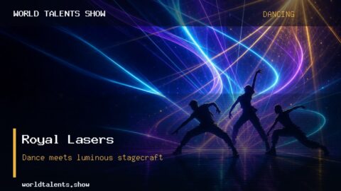 Royal Lasers Bring Light-Powered Dance to America’s Got Talent – World Talents Show