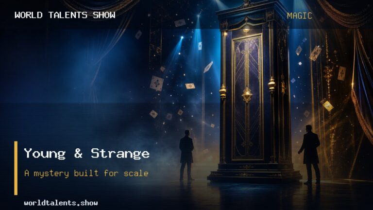 Young & Strange’s Giant-Prop Illusion at AGT 2026 Semifinals – World Talents Show