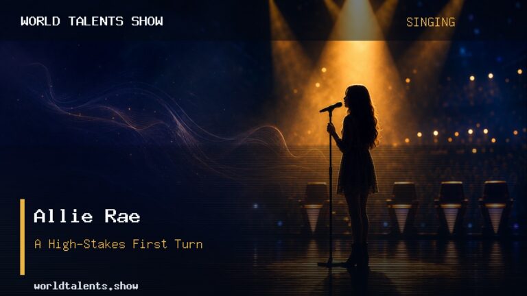 Allie Rae on The Voice: ‘Black Velvet’ Earns Riley Green’s First-In Button – World Talents Show